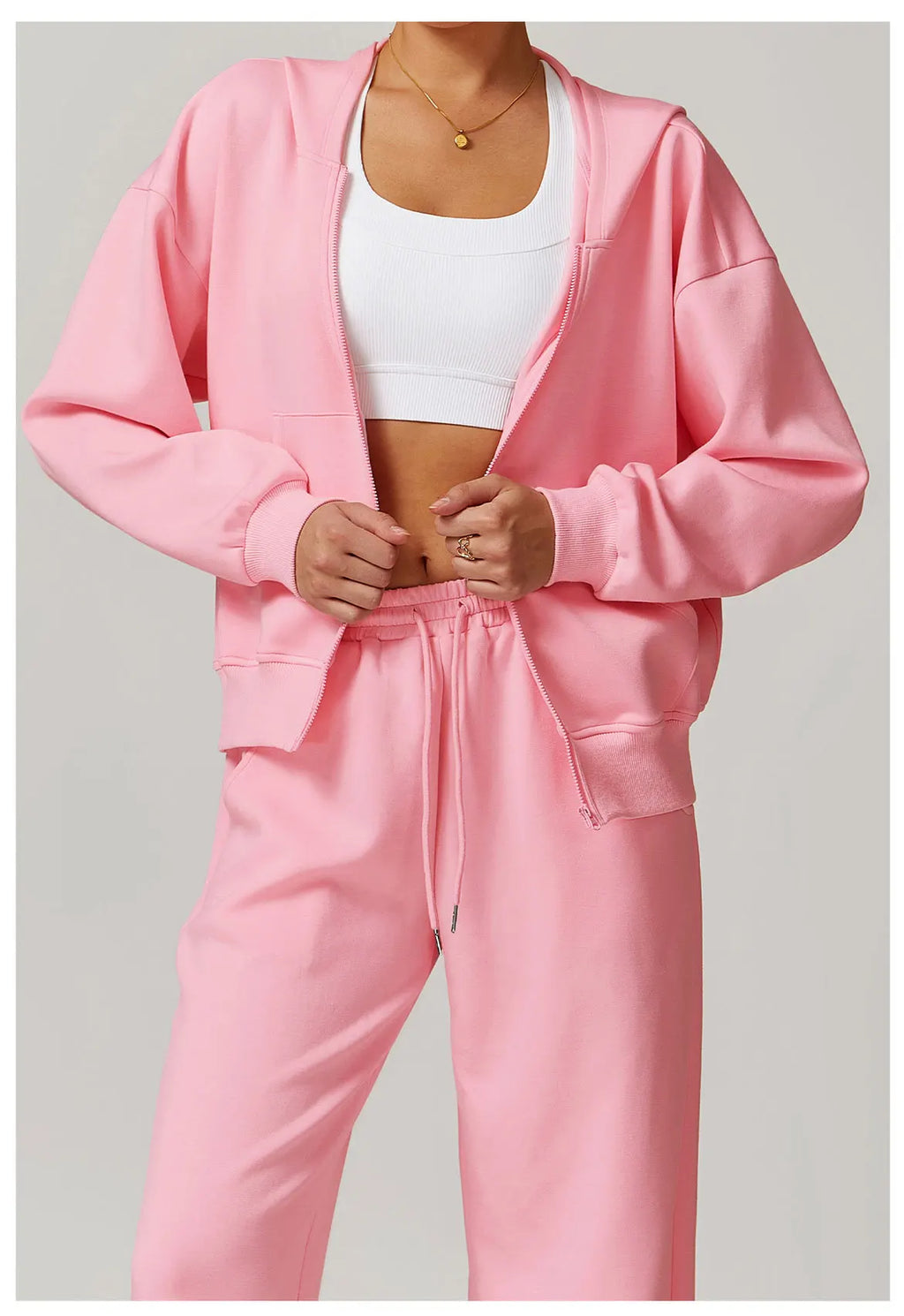 Seamless Athletic Set for Everyday Wear | Comfortable Stretch Fabric | Active Lifestyle Apparel | Women's Fitness Outfit