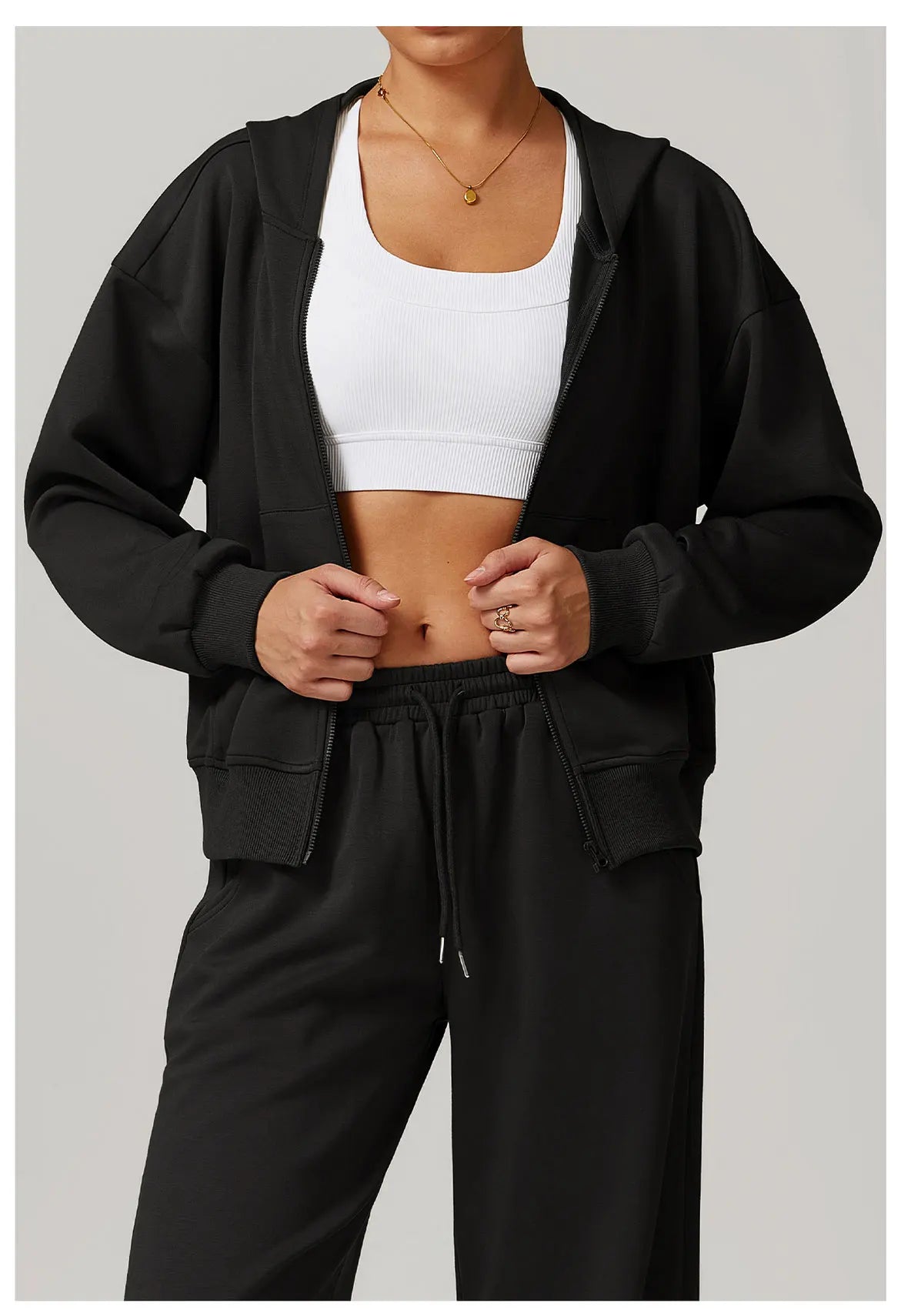 Seamless Athletic Set for Everyday Wear | Comfortable Stretch Fabric | Active Lifestyle Apparel | Women's Fitness Outfit