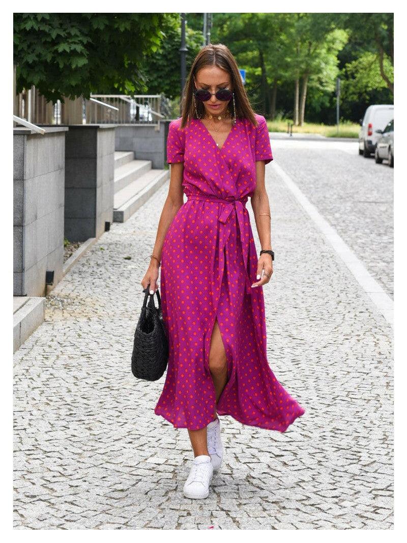 Tummy Covering Dress - Elegant Design - Comfortable Fabric - Perfect for Casual or Formal Occasions - Available in Multiple Sizes