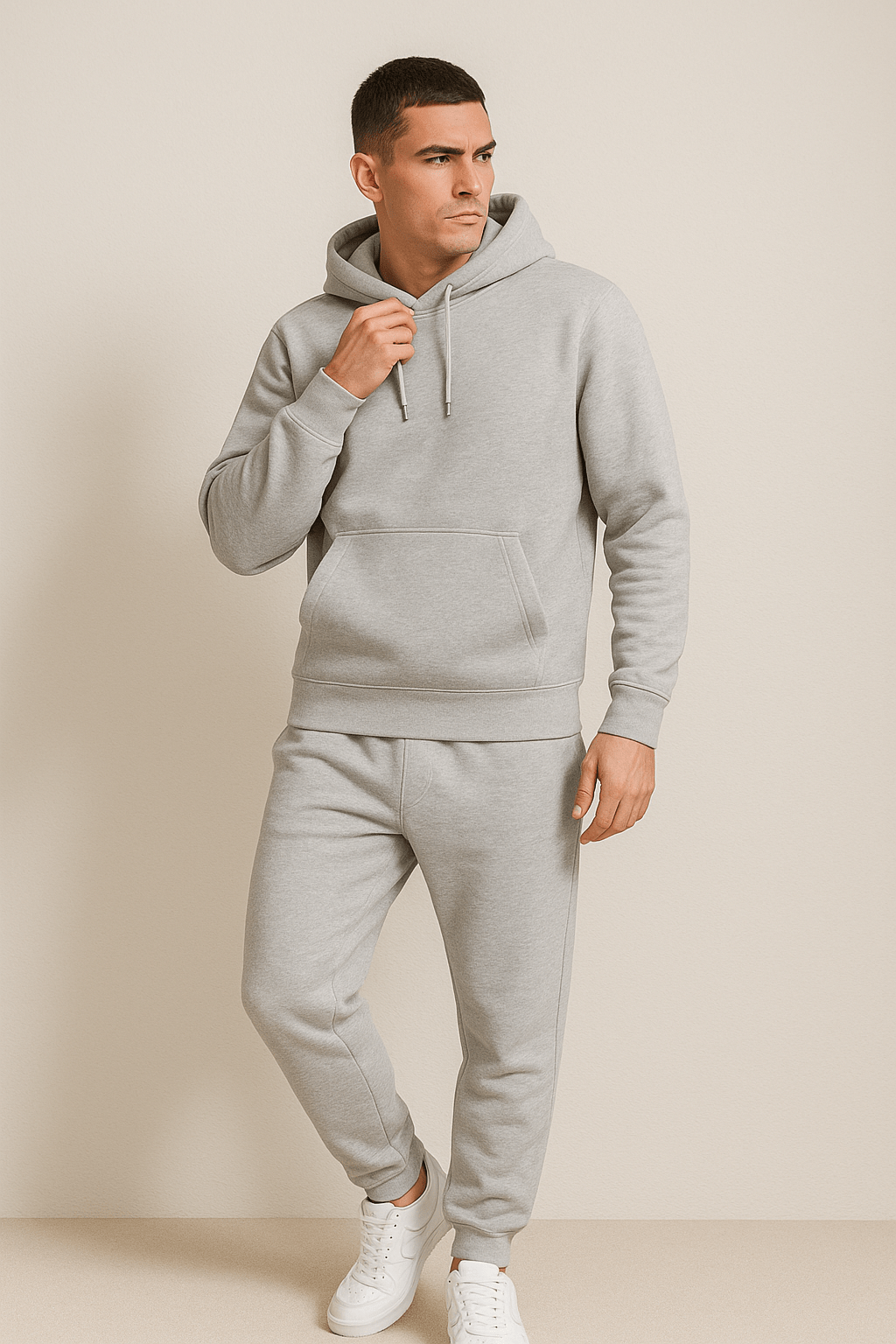 Unisex Athletic Tracksuit Set - Lightweight Fabric - Casual Sportswear for Gym and Outdoor Activities