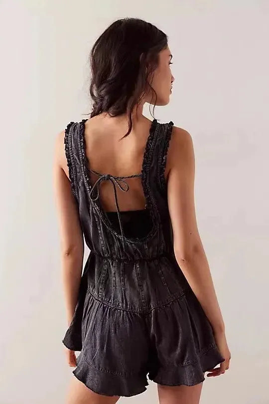 Westlyn Playsuit - Lightweight Cotton Casual Jumpsuit for Women - Perfect for Summer Outings and Everyday Wear