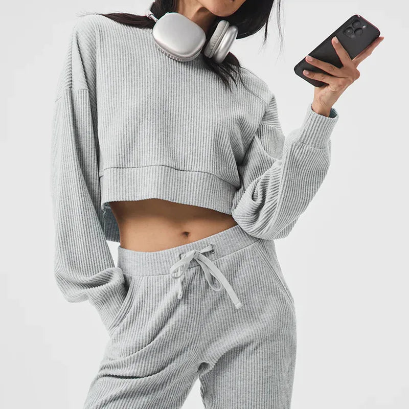 Women's Corduroy 2-Piece Set | Classic Style | Versatile Outfit for Casual Wear