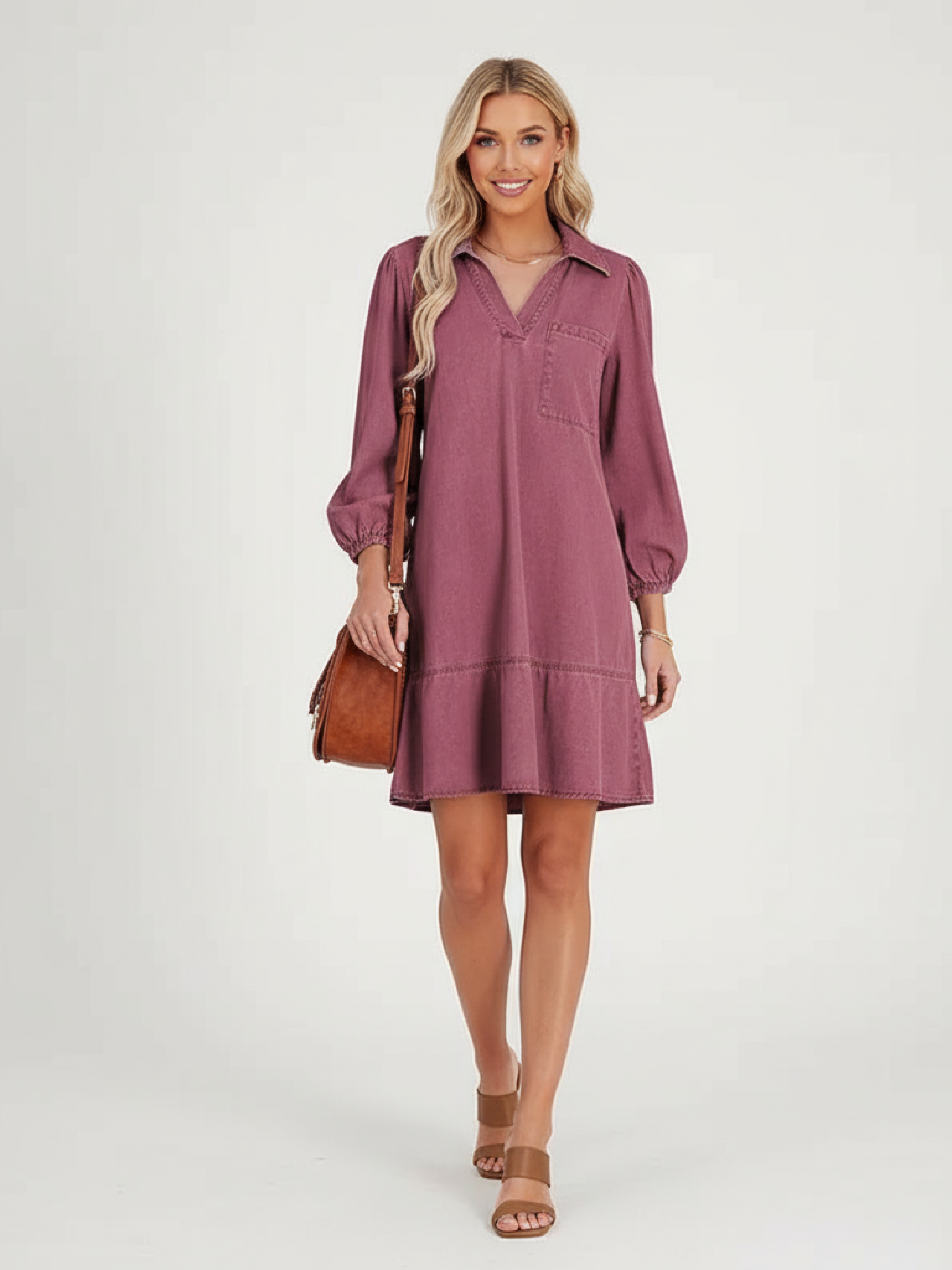 Women's Denim Midi Skirt - Classic Style, Versatile Casual Wear, Perfect for Everyday Outfits