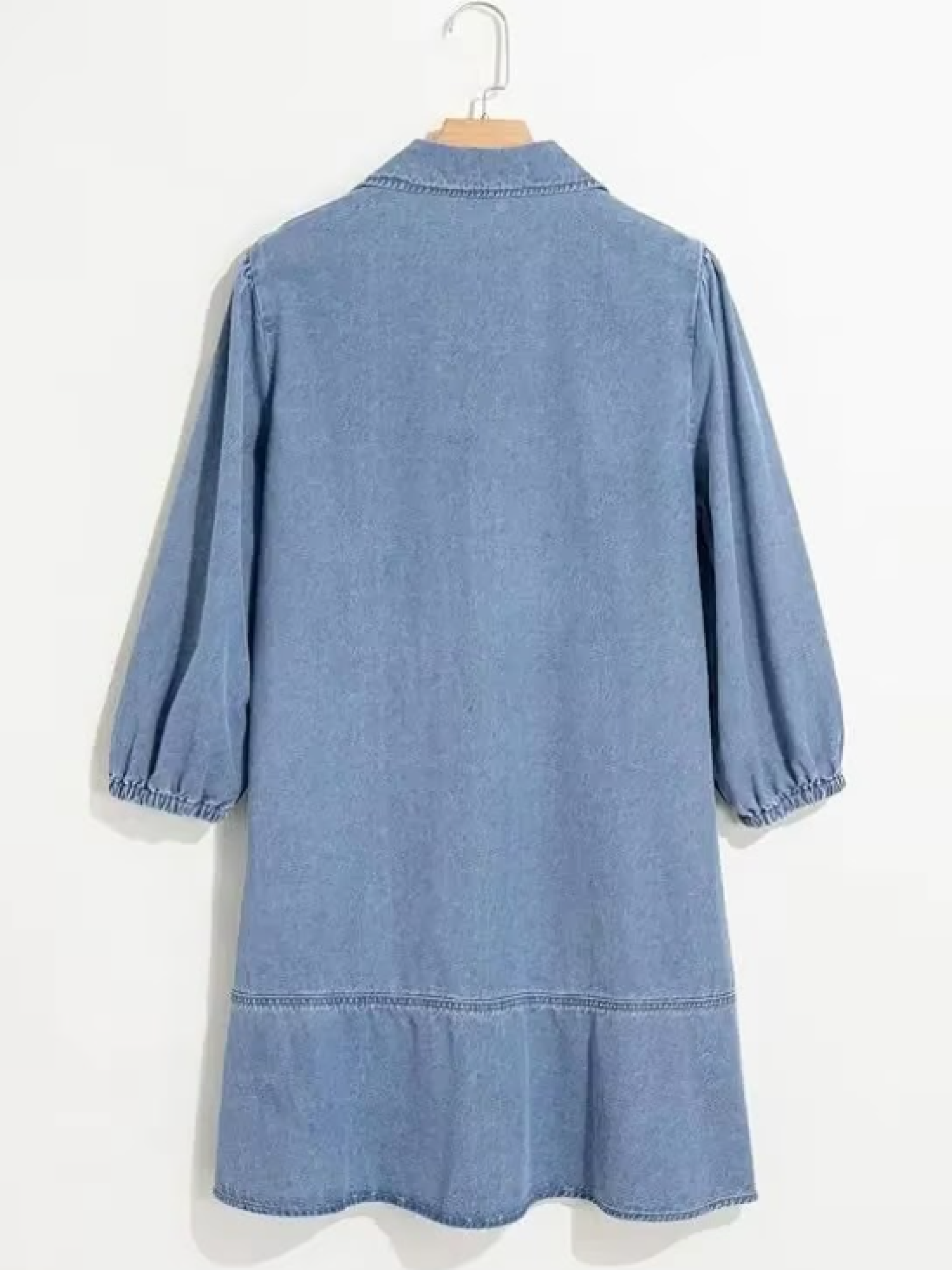 Women's Denim Midi Skirt - Classic Style, Versatile Casual Wear, Perfect for Everyday Outfits