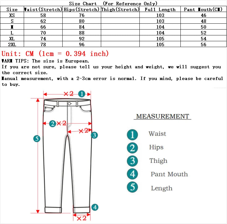 Women's Retro Flare Bell Bottom Jeans - High Waist Denim Trousers for Casual Wear