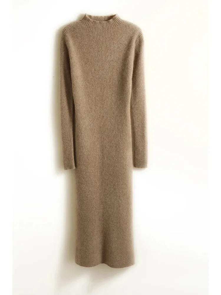 Wool Dress for Women | Classic Style | Warm and Comfortable | Perfect for Casual or Formal Occasions